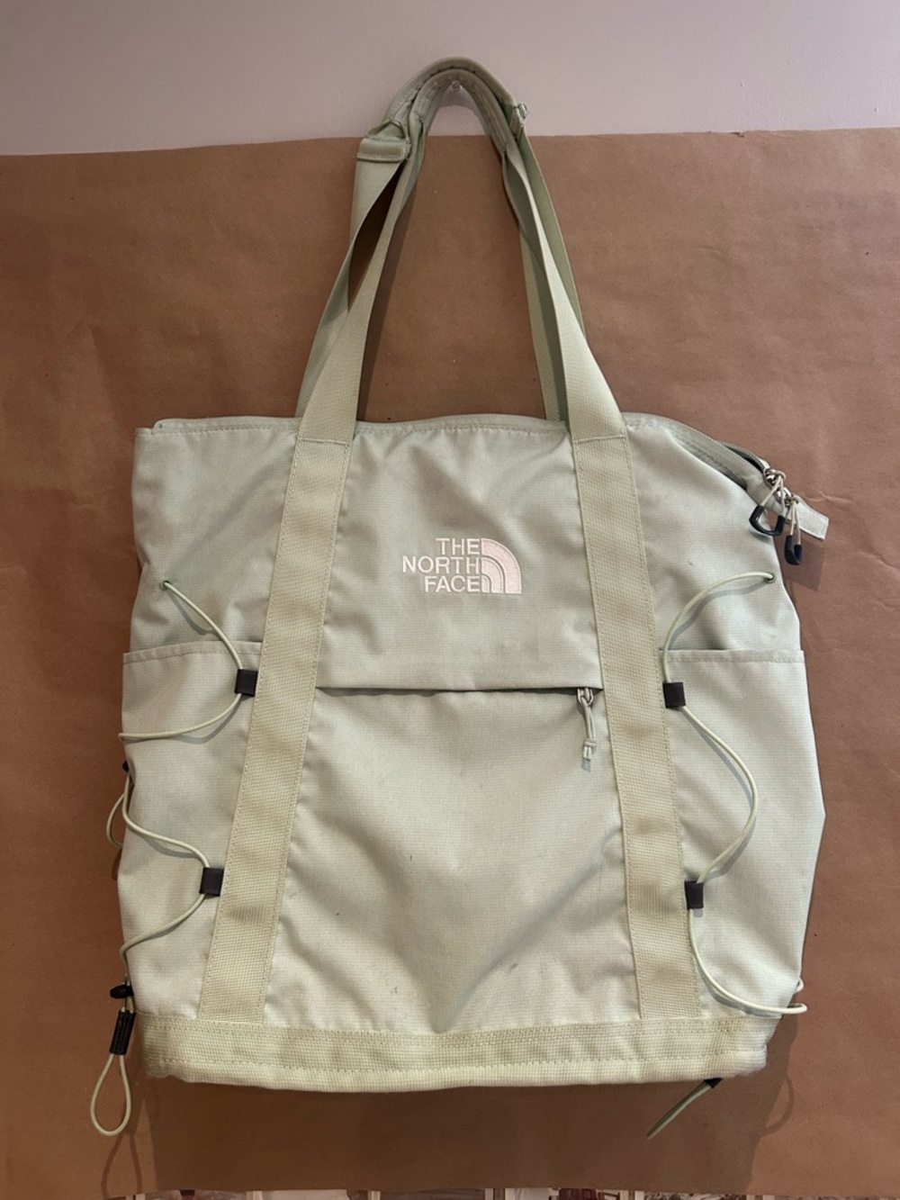 The North Face Mint Borealis Tote convertible to backpack